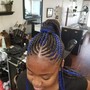 Large Ponytail Braids