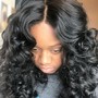 Closure Sew In short hair style