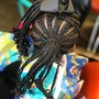 Kids knotless braids