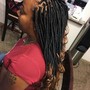 6 feed ins Braids