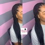 Kids cornrow ponytail Braids