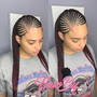 Kids cornrow ponytail Braids