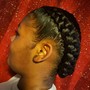 Braid Down (Foundation for sewn ins or crochet styles)