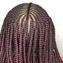 Knotless braids (large)