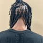 Shoulder length/ wash / retwist basic style