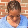 neck length/Loc color, tips or streaks