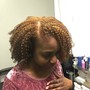 Twist out (natural hair)