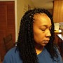 Loc Style added hair