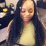 No knots/Feed In Braids