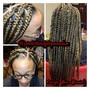 Medium Box Braids (Shoulder Length)