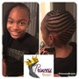 Kid's feed in Braids 6- under