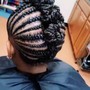 Updo braided(No Weave)