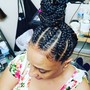 Updo braided(No Weave)