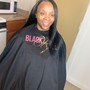 Shampoo and Style on Extensions