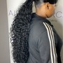 Alicia Darcel Simple Braid down no shampoo