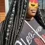 Knotless braids