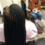 Individual Twist with natural hair