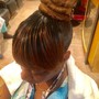 Ponytail With Weave Extensions