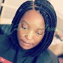 Messy Faux Locs (Bob)