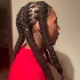 Retwist & Style Butt length