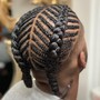 Feed in braids