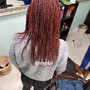 Knotless small Middle back