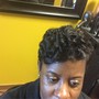 Repair on commercial/weave hair