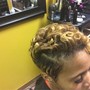 Roller Set (Natural hair)