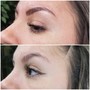 brow wax and color