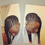 4-7 Feed in Cornrows/Braids