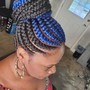 Ghana Braid Ponytail