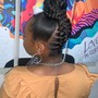 Large  Front  Feedin/Back Box Braids