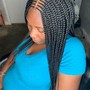 Ghana Braid Ponytail