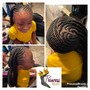 Kid's feed in Braids 6- under