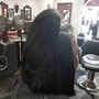 Blowout Thick to Long Hair