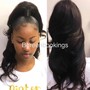 Lace  wig install with custom hairline