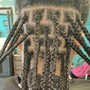 2 wk touch up front 2 rows ONLY box braids