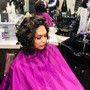 Touch up curls( sew ins)