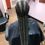 2 Feed In Braids