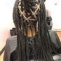 2 Feed In Braids