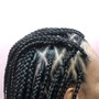 2 Feed In Braids