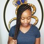 Small Boho Knotless Braids