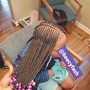 30 inches small knotles Box Braids