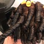 Wand / Barrel Curls Weave