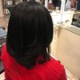 Women's clipper  cut and color