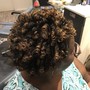 Curl defining service (wash and go)