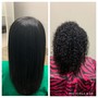 Quick Weave mold down no braids