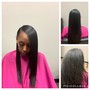 Quick Weave mold down no braids