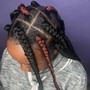 2 feed-in braids