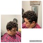 Relaxer Retouch past shoulder